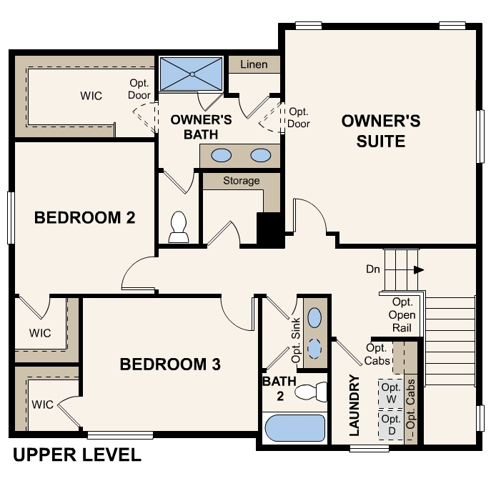 Diagram, engineering drawing. Mackenzie Floorplan, Upper Level 