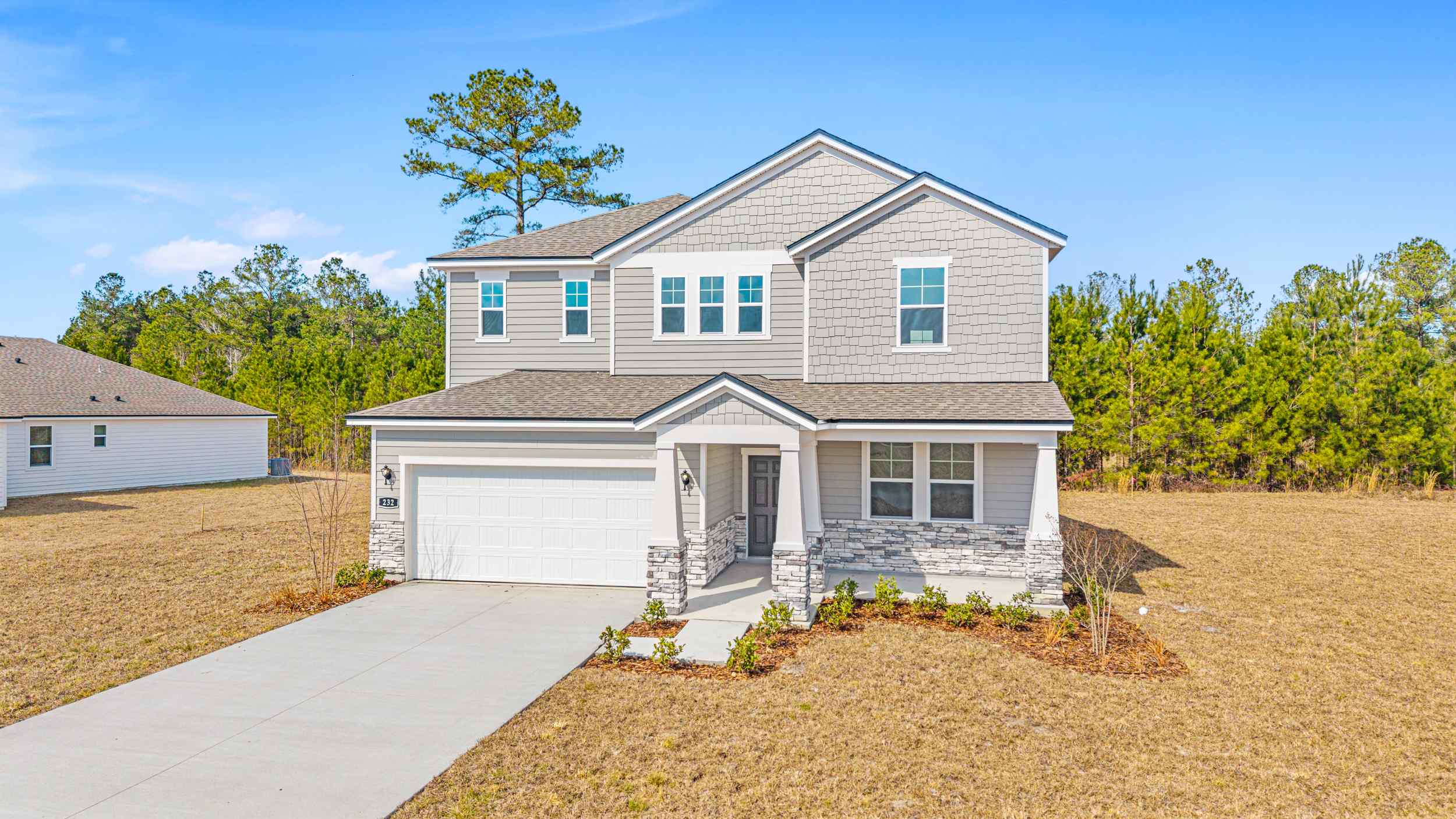 Lot 533 Front Exterior from Left Angle at NorthShore