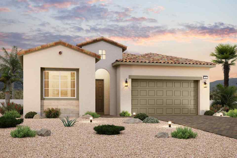 A house with a driveway and a driveway.