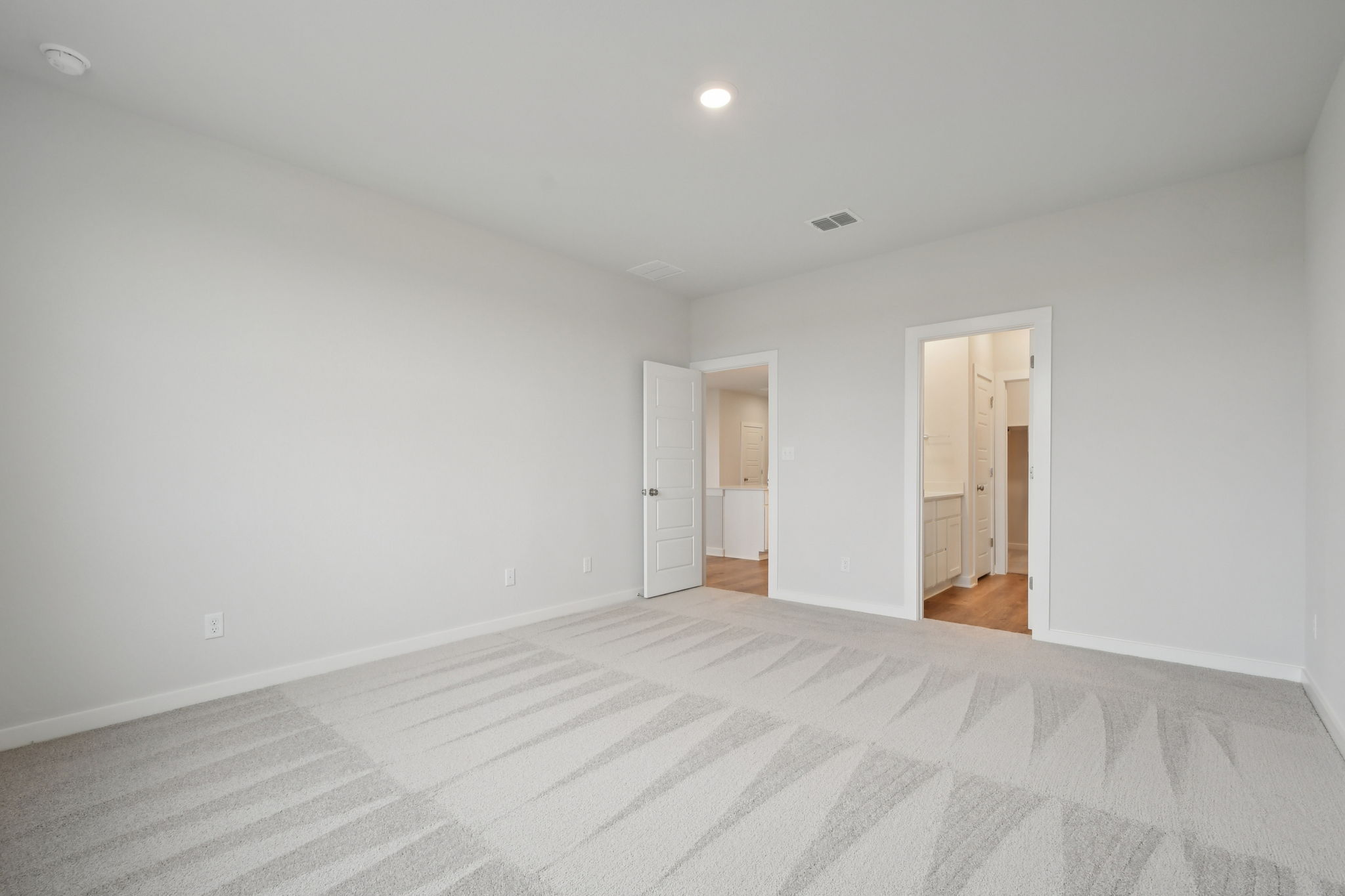 A room with white walls.