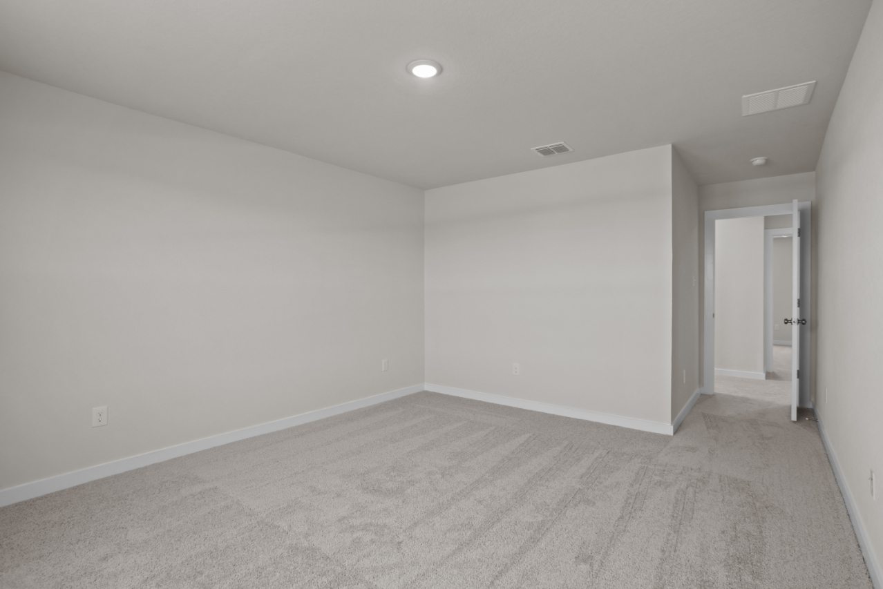 A room with white walls.