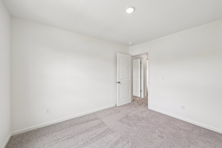 A room with white walls.